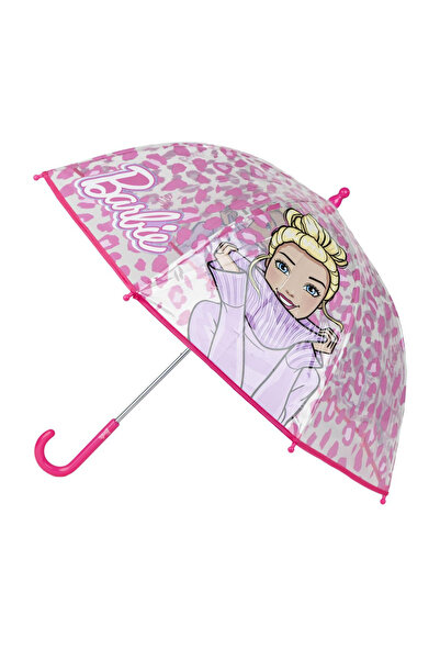 Barbie Umbrelă manuală de ploaie pentru copii, Barbie, diametru 71 cm
