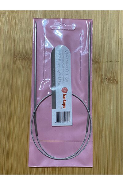 Kartopu Titanium Steel Knitting Needle 60 cm No;2.5