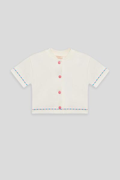 GB Baby BG Store بدلة رياضية للفتيات الصغيرات إكرو