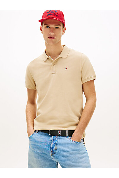 Tommy Hilfiger Erkek TJM Slim Fit Placket Polo Yaka T-shirt