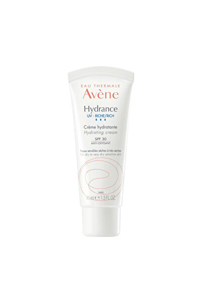 Avene Hydrance Πλούσια, Ενυδατική Κρέμα Προσώπου, SPF 30, 40 ml