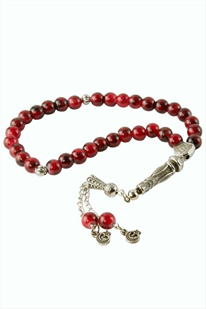 NY JOY Glass Stone Rosary 8 mm