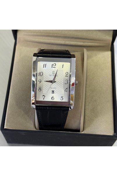 Raymond Square Classic Men's Wristwatch