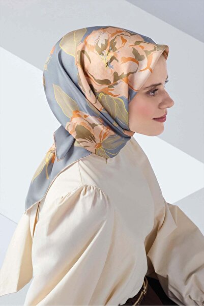 Armine Silk Scarf 2026 Spring-Summer - 9509D-81 - Sura