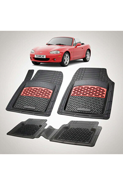 TEAMCAR Covorașe Mazda MX-5 NB Facelift Roadster 2000-2005 |   Ediția Roșie –...