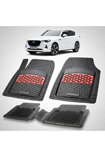 TEAMCAR Μάζντα CX-60 KH 2022-2026 Πατάκια δαπέδου |   Κόκκινη Έκδοση – TeamCar ®