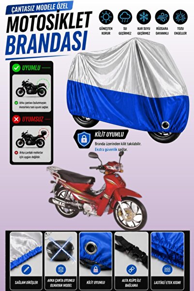 Cemku Twin Top Gray - Bottom Blue Bisan Roadstar Cub Compatible Engine Cover,...