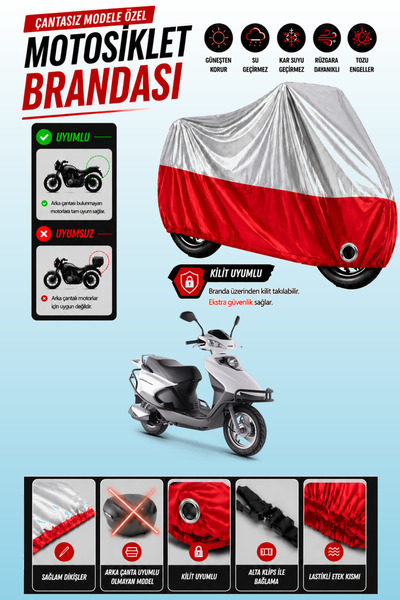 Cemku Twin Top Gray - Bottom Red Rks Rocca 100 Max Compatible Engine Tarpauli...