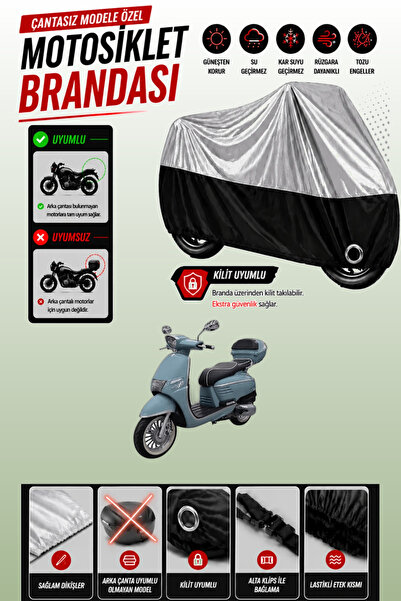 Cemku Twin Top Gray - Bottom Black King Motor Rigil 125 Compatible Engine Cov...