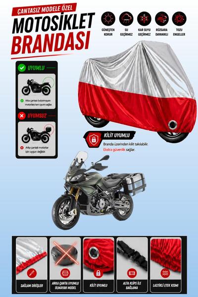 Cemku Twin غطاء محرك متوافق مع Aprilia Caponord 1200 Rally باللون الرمادي من ...