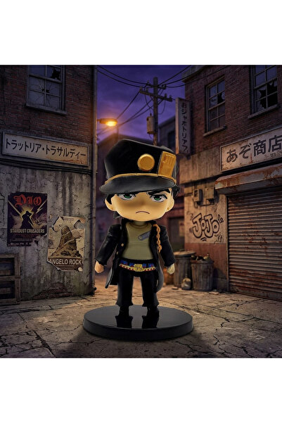 MJ TOYS Jojo Bizarre Q Posket Anıme Manga Figür Biblo 10 Cm - Jotaro Kujo Ani...