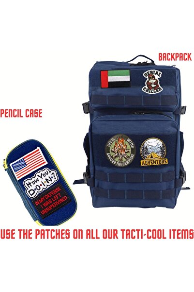 Project Nomad Velcro Hook Patch, Tacti-Cool FUNNY Collection, Funny 12 for bag/vest, tech gadgets for kids & adults