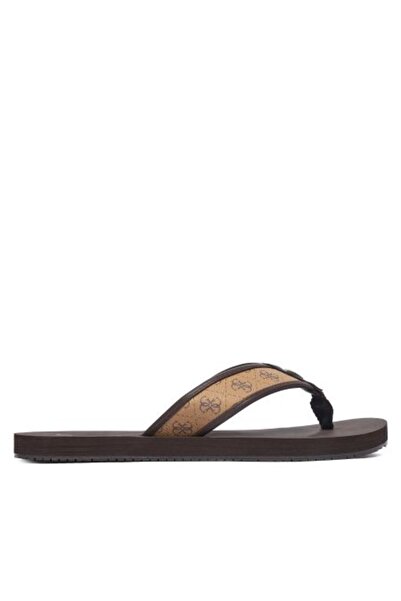 Guess Dingle Dark Brown Men's Slippers