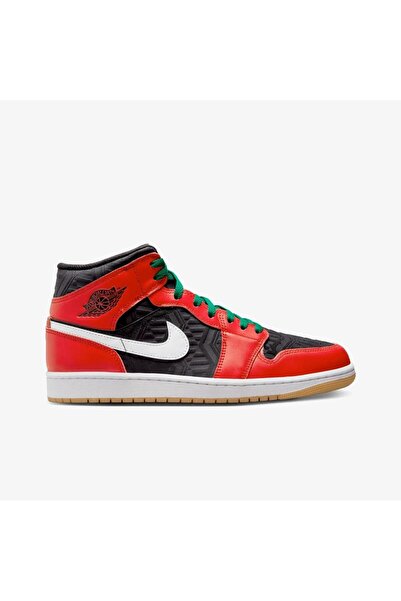 Nike Air Jordan 1 Mid SE Christmas DQ8417-006 Erkek Basketbol Ayakkabısı