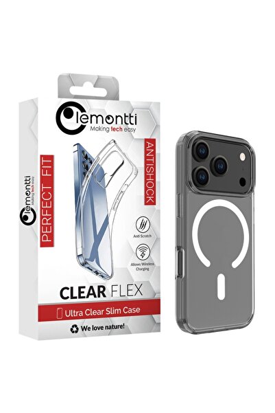 lemontti Husa Clear Shield Magsafe iPhone 17 Pro Transparent