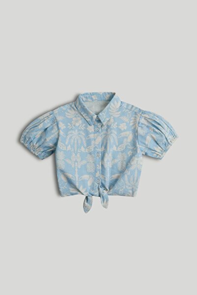 MOTHERCARE بلوزة زرقاء استوائية