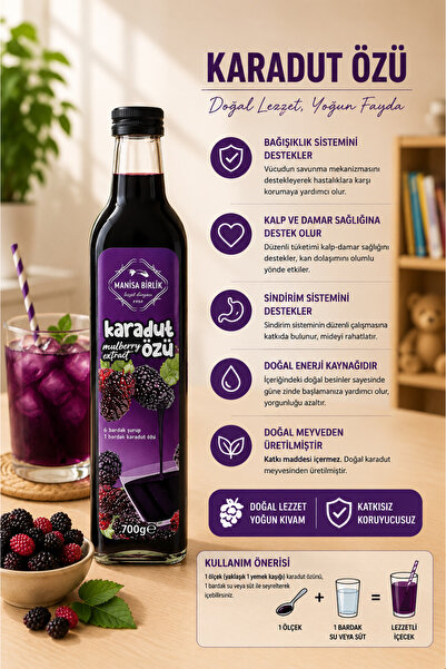 MANİSA BİRLİK KARADUT ÖZÜ