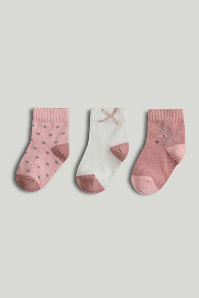 MOTHERCARE 3 Pack Bunny Baby Socks
