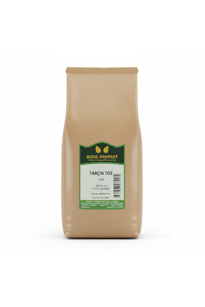 GOLD BAHARAT Toz Tarçın 1 Kg – Öğütülmüş Baharat & Tatlı, İçecek Uyumlu – Pastacılık