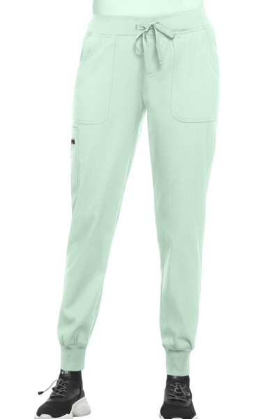 KOI Pantaloni medicali de damă Lite Fierce 750 - Verde salvie