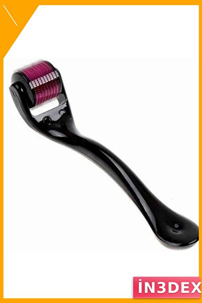 İN3DEX 540 Needle Dermaroller 1mm Skin Care and Comb
