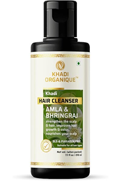Generic Amla and Bhringraj Hair Cleanser by Khadi Organic, 210 ml