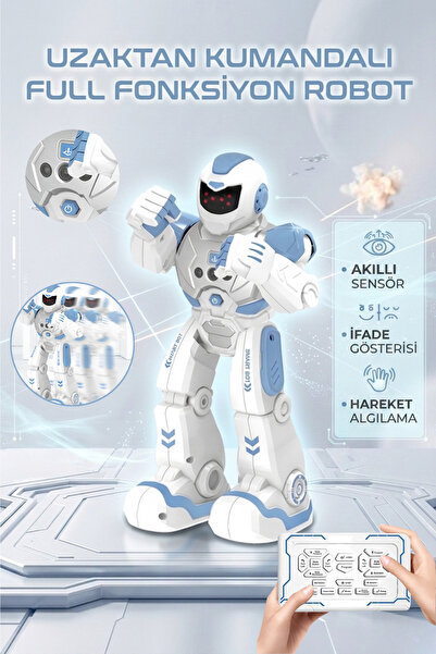 welcomein Uzaktan Kumandalı Full Fonksiyon Robot Hareket Algılama Akıllı Dans...