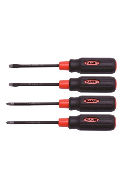 HARDEN Set of 4 Screwdrivers - Industrial Use,