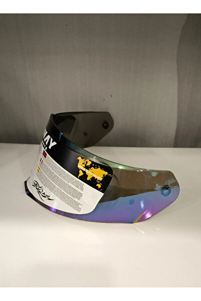 Sway Kask Camı FF 820 İRİDYUM MAVİ