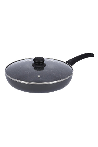 DELCASA Non-Stick Frypan with Glass Lid, 26 cm