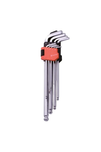 HARDEN Set of 9 Screwdrivers Vinclu, Hex Ball Head, Professional, Harden, Sta...