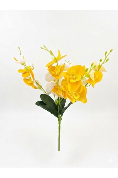 ARTIFICIAL ORCHID 5 BRANCHES 1 BUNCH ARTIFICIAL FLOWER
