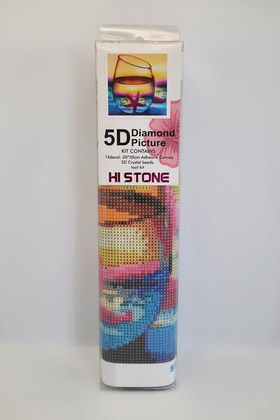 histone 5d Elmas Taş Işleme Kiti 30x30 Cm Deniz Yıldızı Desen