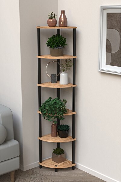 Remaks FLORA 6 RAFLI MOBLEN ÇİÇEKLİK SAKSILIK BALKON BAHÇE DEKOR RAF STAND-AT...