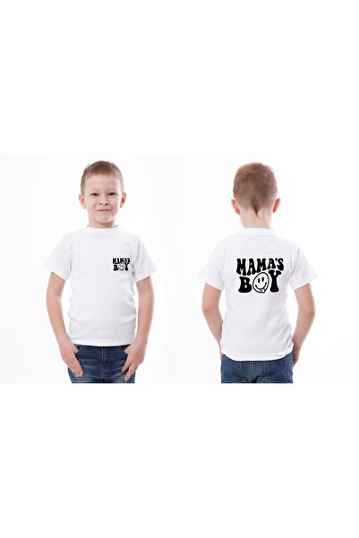 venüsdijital Mama's Boy Printed Children's T-Shirt
