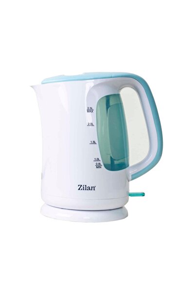 Zilan Fierbător electric de 2200W cu capacitate de 2.5L și carcasă albă
