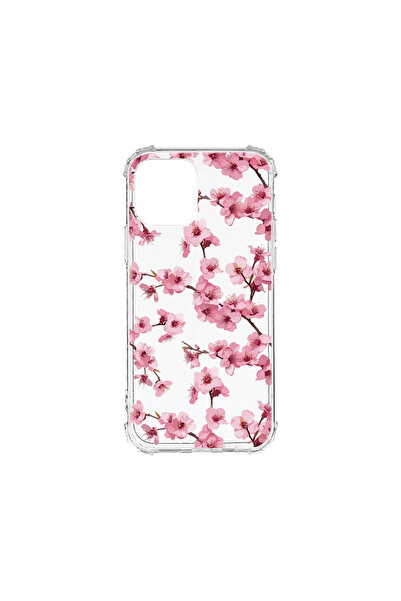 bestcase Husă Antișoc pentru Apple iPhone 11, Florală - Cireș Roz Estetic, 75...