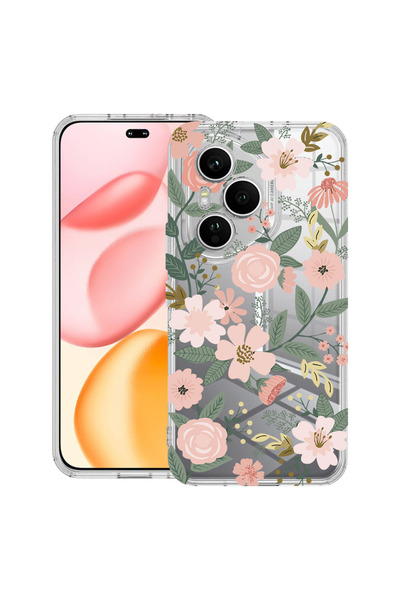 bestcase Αντικραδασμική Θήκη για Honor 400 Pro, Φλοράλ - Σχέδιο Λωτού, 205964...