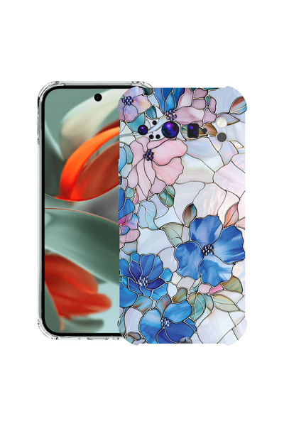 bestcase Husă Antișoc pentru Google Pixel 10 / Pixel 10 Pro, Florală - Horten...