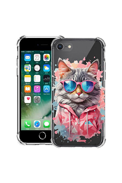 bestcase Husă Antișoc pentru Apple iPhone SE 3 / SE 2 / 8 / 7, Shopping Queen...