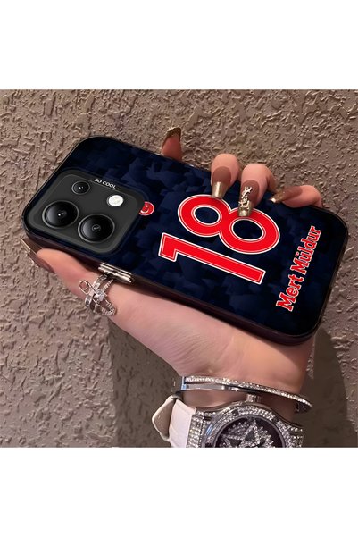 CHICASELUX Silicone Edge Hard Back Phone Case Compatible with Redmi Note 13 M...