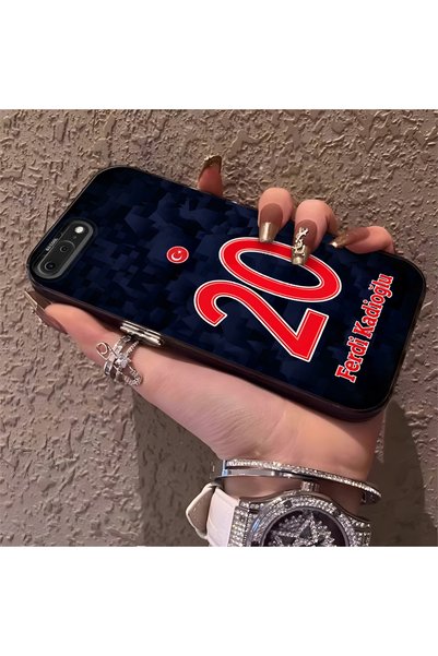 CHICASELUX حافظة هاتف خلفية صلبة من السيليكون متوافقة مع هاتف iPhone 8 Plus F...