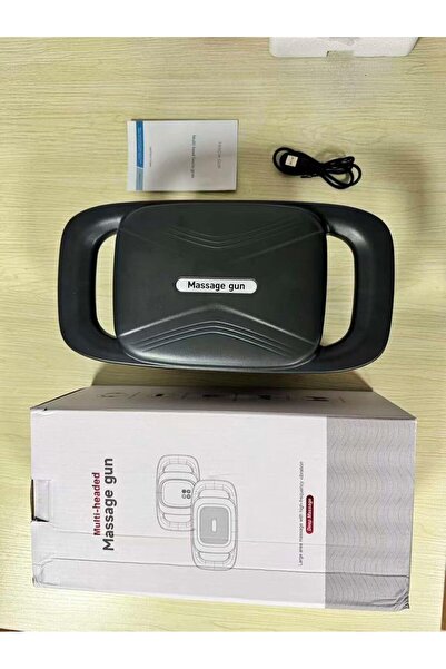 Markee DMS Markee 20-Head Massage Gun Set, Deep Tissue Massager with 3 Modes & 30 Levels, Muscle Massager Pain Relief, Percussion Massage Gun for Back/Shoulders/Legs/Waists (Grey, 20-Head)