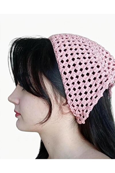 Vitaörgü Handmade Knitted Patterned Bandana