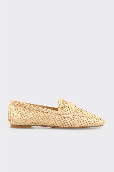 Elle Shoes Naturel Deri Kadın Günlük Ayakkabı