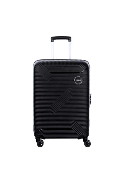 American Tourister حقيبة سفر ماكسبلس ذات 4 عجلات من البولي بروبيلين، 68 سم، ل...