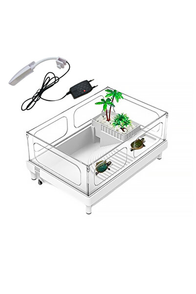 Sobo ILKESHOP Plastik Kaplumbağa (10606) Bahçesi Lambalı 38x27x18