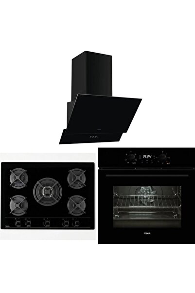 Teka Siyah Ankastre Set ( HEB 723 BK - HF LUX 70 5G - ATV 60.3 )