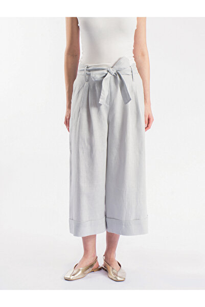 byözlemyazan Belted Midi Trousers