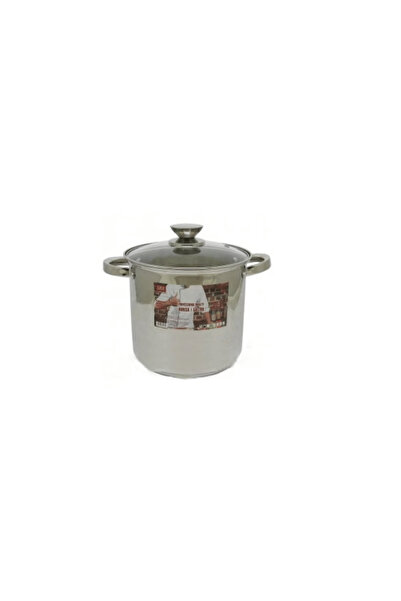 DAR Oala din inox cu capac de sticla, 20X18CM, capacitate 5.6L